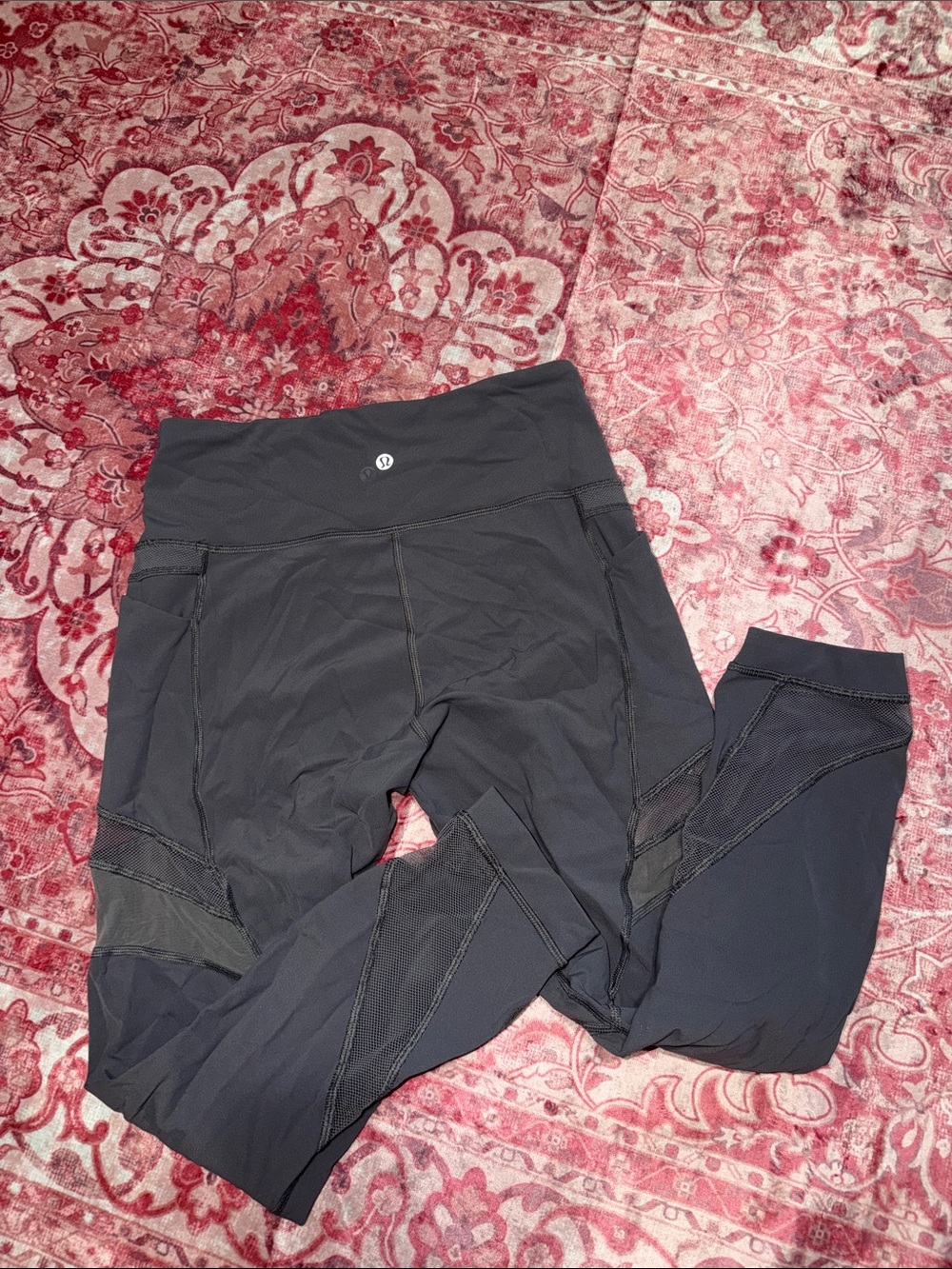 lululemon athletica Mesh-Panel Leggings